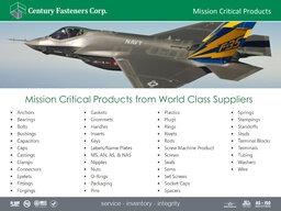 Mission Critical Products