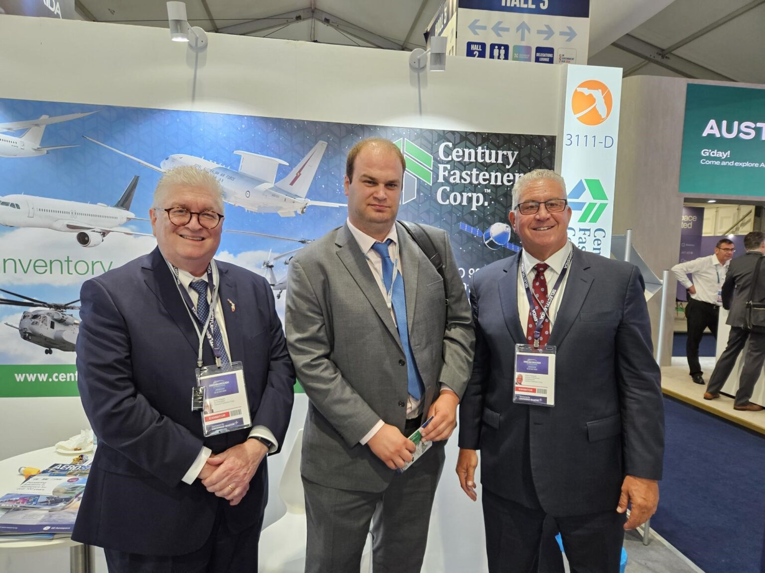 2026 Farnborough International Airshow Century Fasteners Corp.