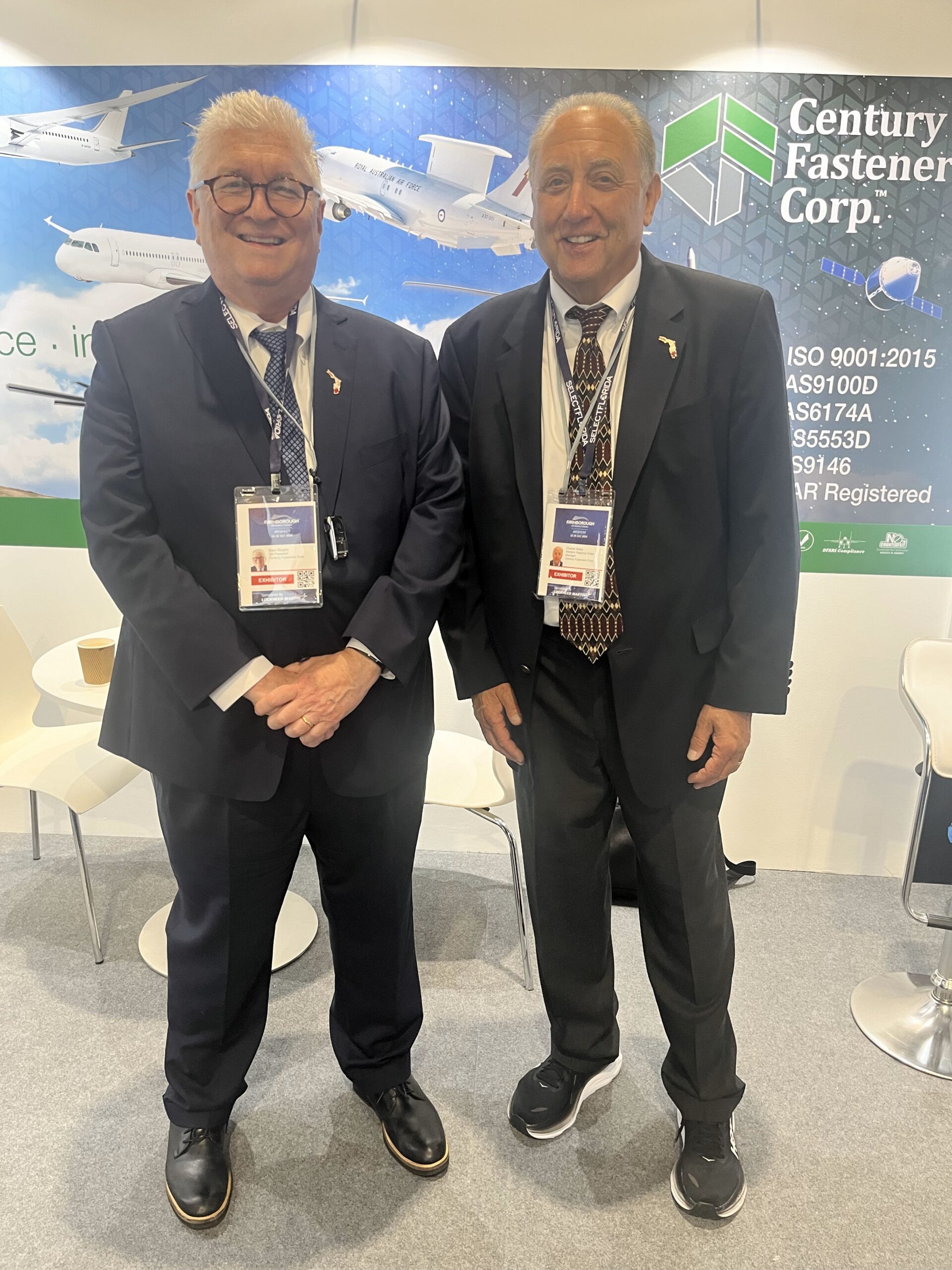 2026 Farnborough International Airshow Century Fasteners Corp.