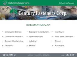 Industries Served